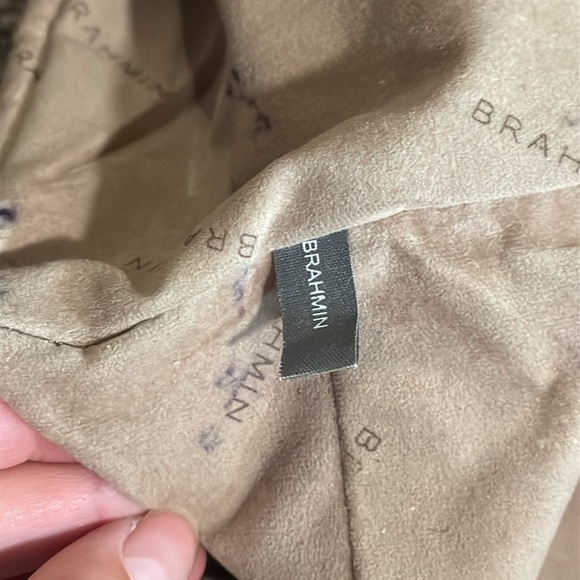 Brahmin Yellow Croc Embossed Leather Tote Purse - Picture 10 of 16